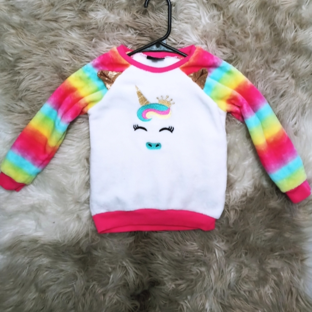 Unicorn Soft Fuzzy Sweater